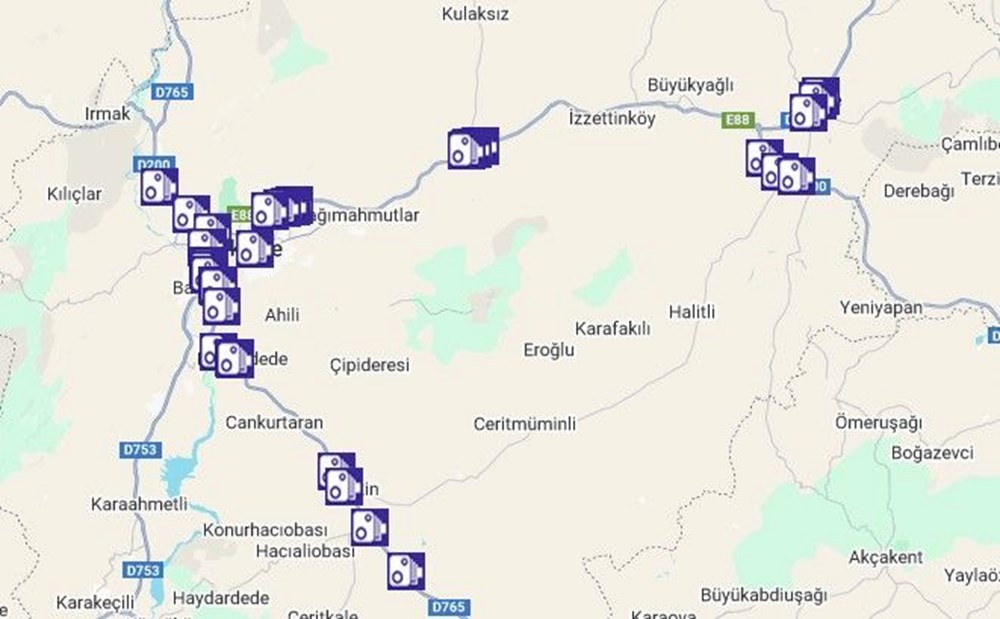 Yola çıkacaklar dikkat... Sabit radar noktaları belli oldu - 12