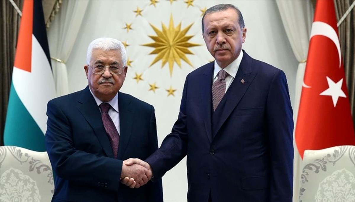 Cumhurbaşkanı Erdoğan, Filistin Devlet Başkanı Abbas'la görüştü Cumhurbaşkanı Erdoğan, Filistin Devlet Başkanı Abbas'la görüştü