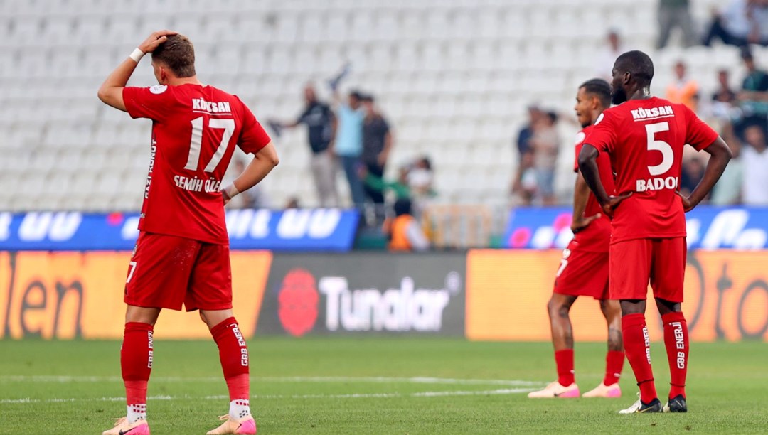 Gaziantep FK'dan en kötü sezon başlangıcı: Ne puan alabildi ne de gol atabildi