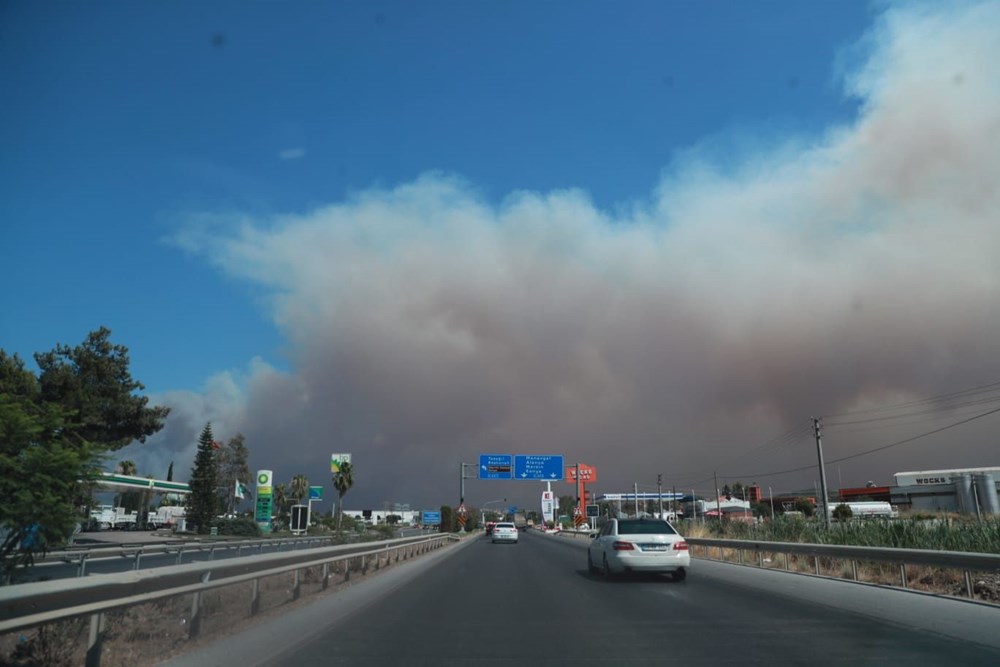 Antalya Manavgat'ta büyük yangın - 8