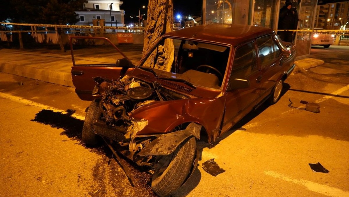 Bayburt’ta trafik kazası: 1 ölü, 1 ağır yaralı