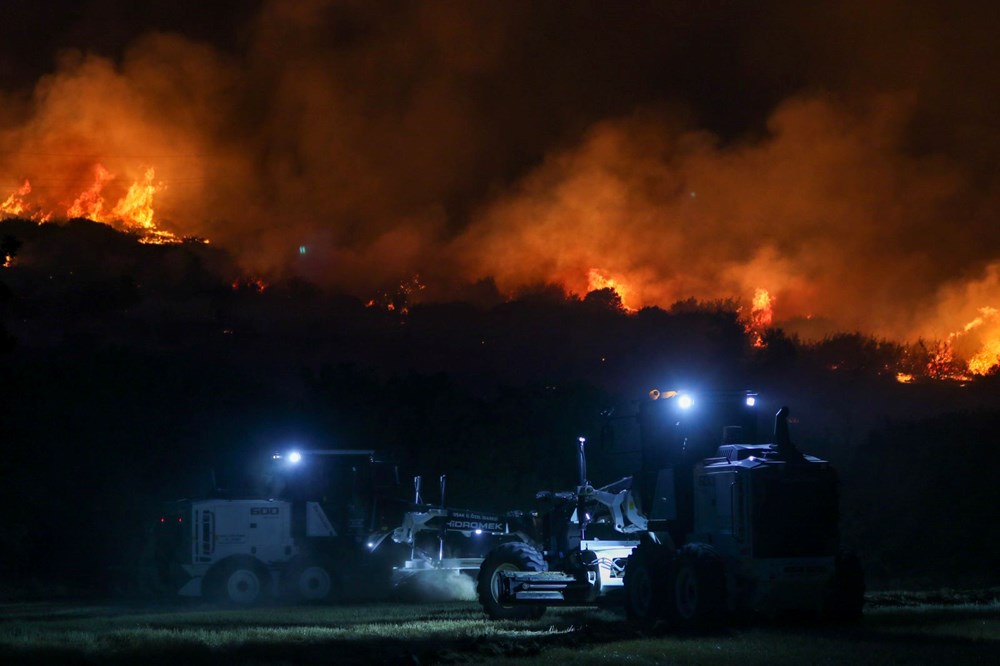 3 ilde orman yangını: Havadan ve karadan müdahale başladı - 4