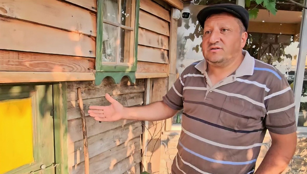 Bir hevesle başladı, çocukluğuna yolculuk için bahçesini adeta müzeye dönüştürdü