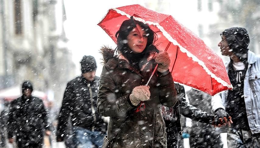 Soğuk hava dalgası başladı, İstanbul'da sıcaklık 20 derece birden düşecek