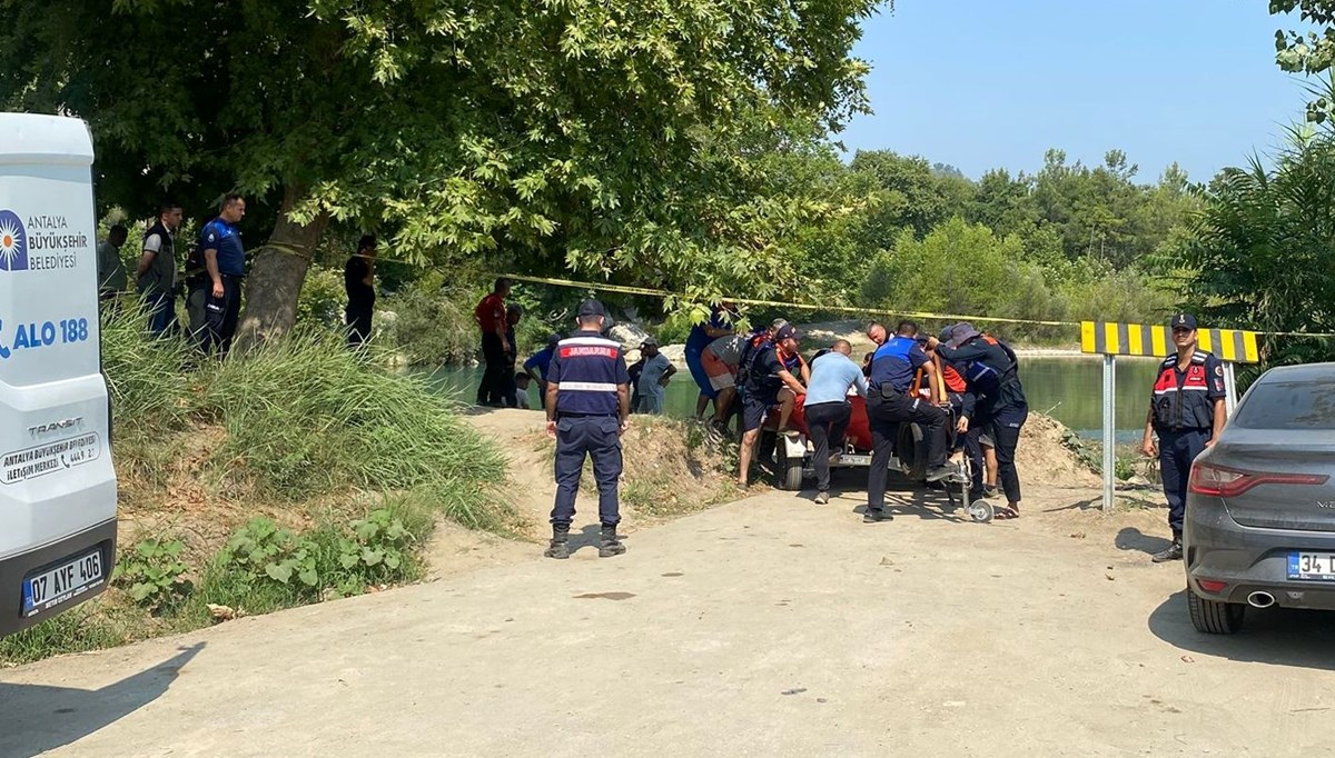 Irmakta akıntıya kapılan çocuktan acı haber