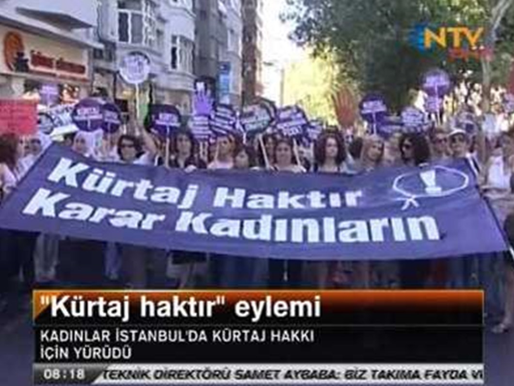 Kurtaj Haktir Eylemi Ntv