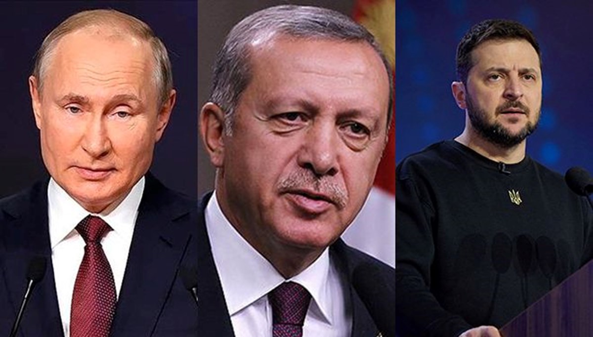 Cumhurbaşkanı Erdoğan, Putin ve Zelenski ile görüştü