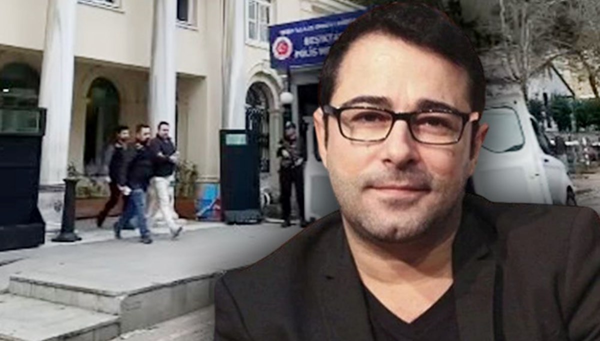 Şarkıcı Atilla Taş'ın polise saldırdığı anlar