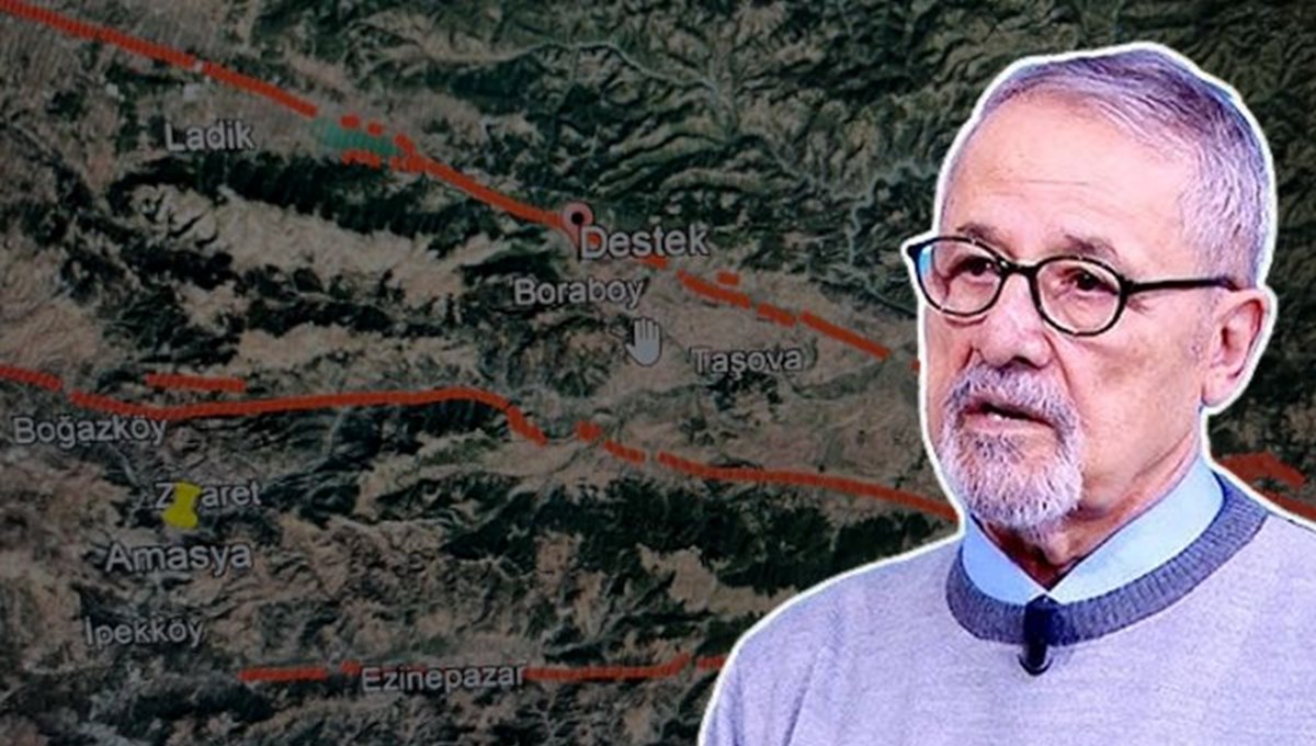 Amasya'da 4,6 büyüklüğünde deprem