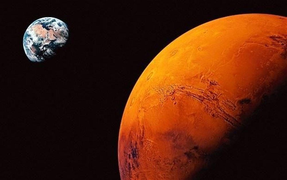 Çin, Mars'tan yeni fotoğraflar paylaştı - 4