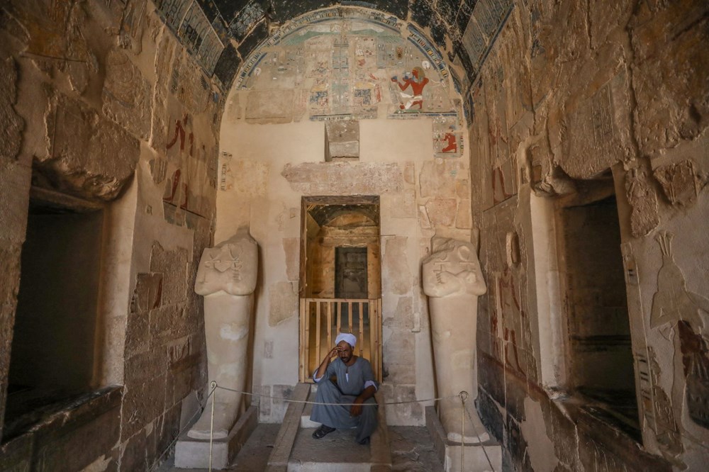 Mısır'ın kadın firavunu Hatşepsut'un tapınağı - 10