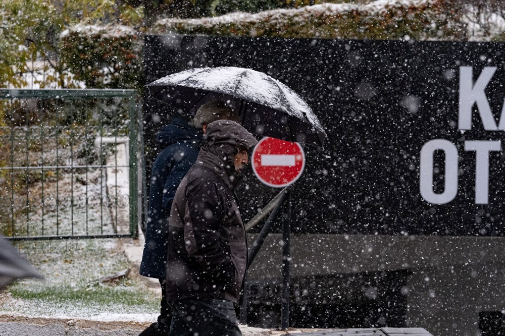 Meteorolojiden 6 il için sarı kodlu uyarı: Yoğun kar yağışına dikkat! - 1