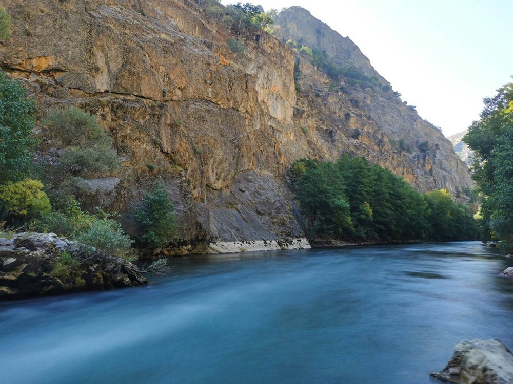 Amerika'nın ünlü Colorado Nehri'ne benzetiliyor: Tunceli'nin kartpostallık güzelliği Munzur Vadisi - 19