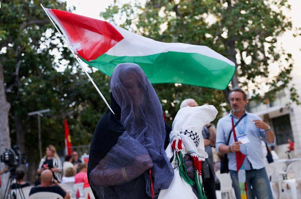 G7 zirvesinde Gazze protestosu - 3