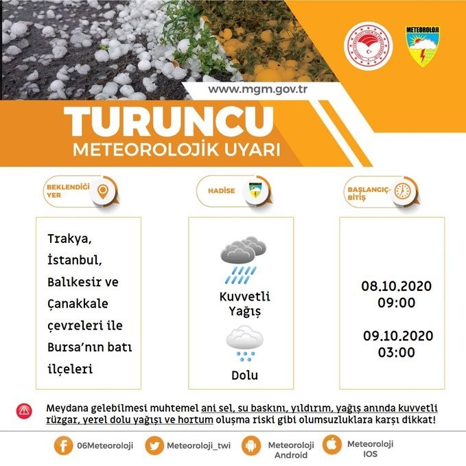 hava durumu meteoroloji den marmara bolgesi icin turuncu kodlu uyari istanbul da bugun hava nasil olacak son dakika turkiye haberleri ntv haber