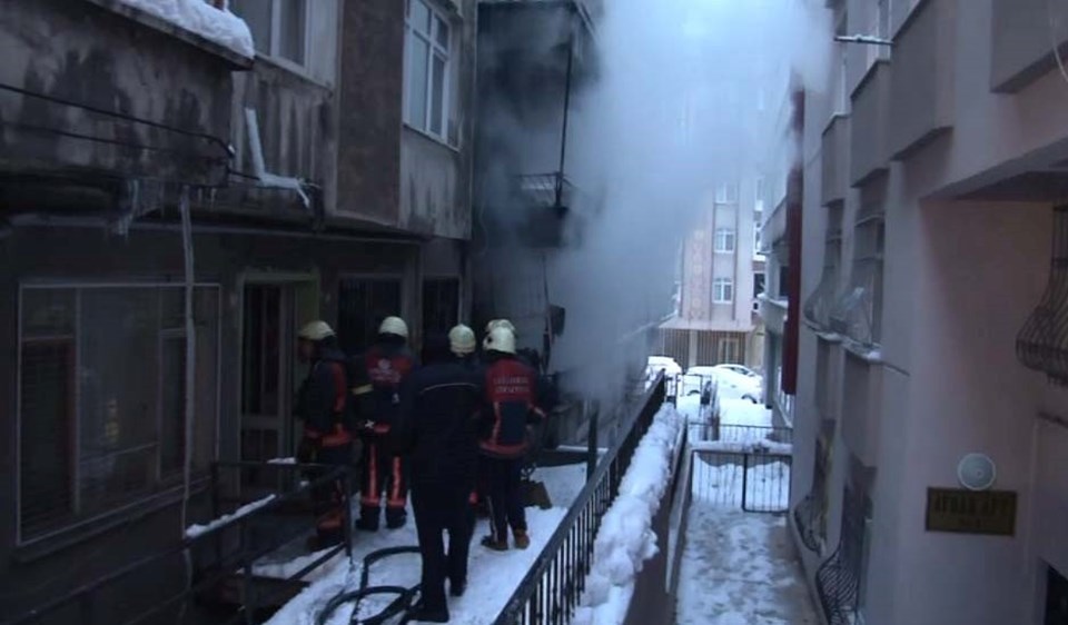 İstanbul Bahçelievler'de yangın: 2 ölü - 1