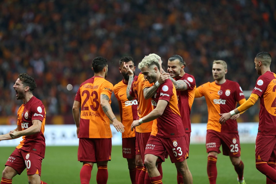 Galatasaray'dan 6 gollü galibiyet: Süper Lig'de yeni rekor - 1