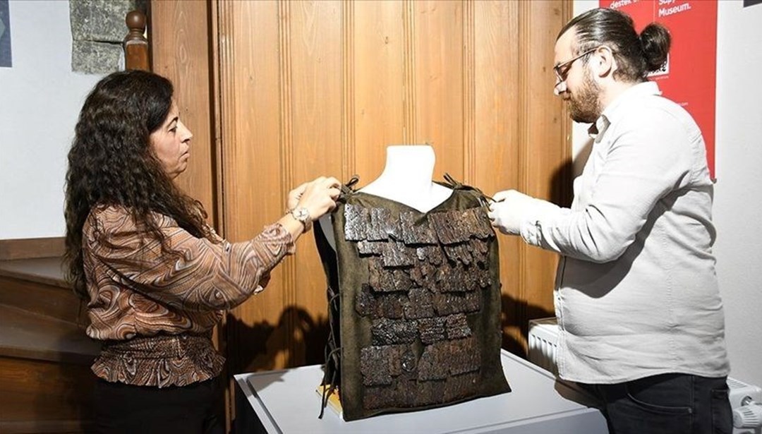 Roma dönemi lejyoner zırhı Gümüşhane Kent Müzesi'nde sergileniyor