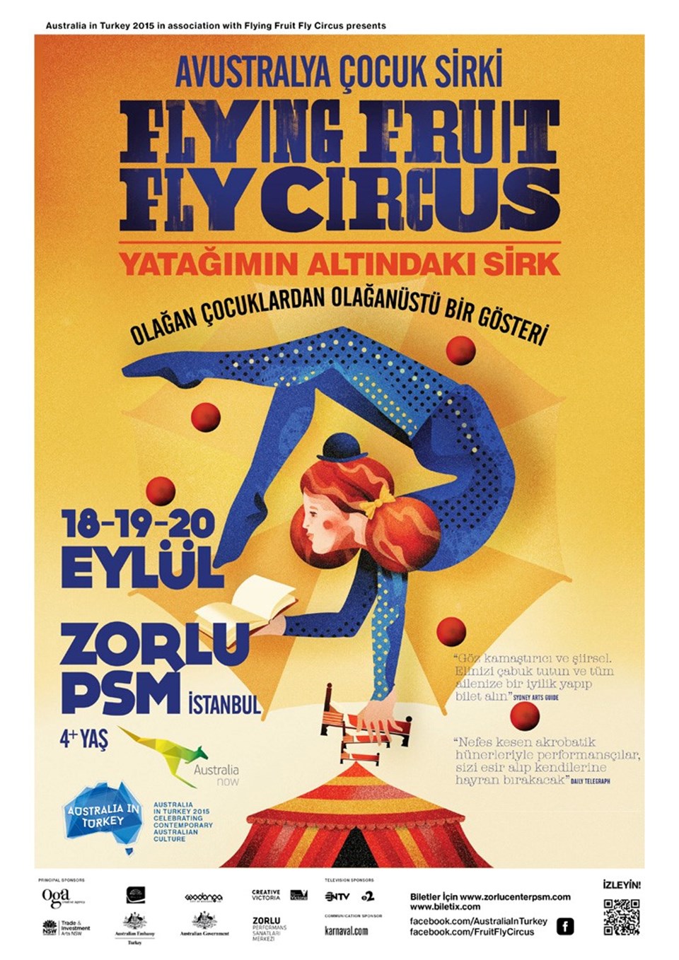 The Flying Fruit Fly Circus İstanbul'da - 1