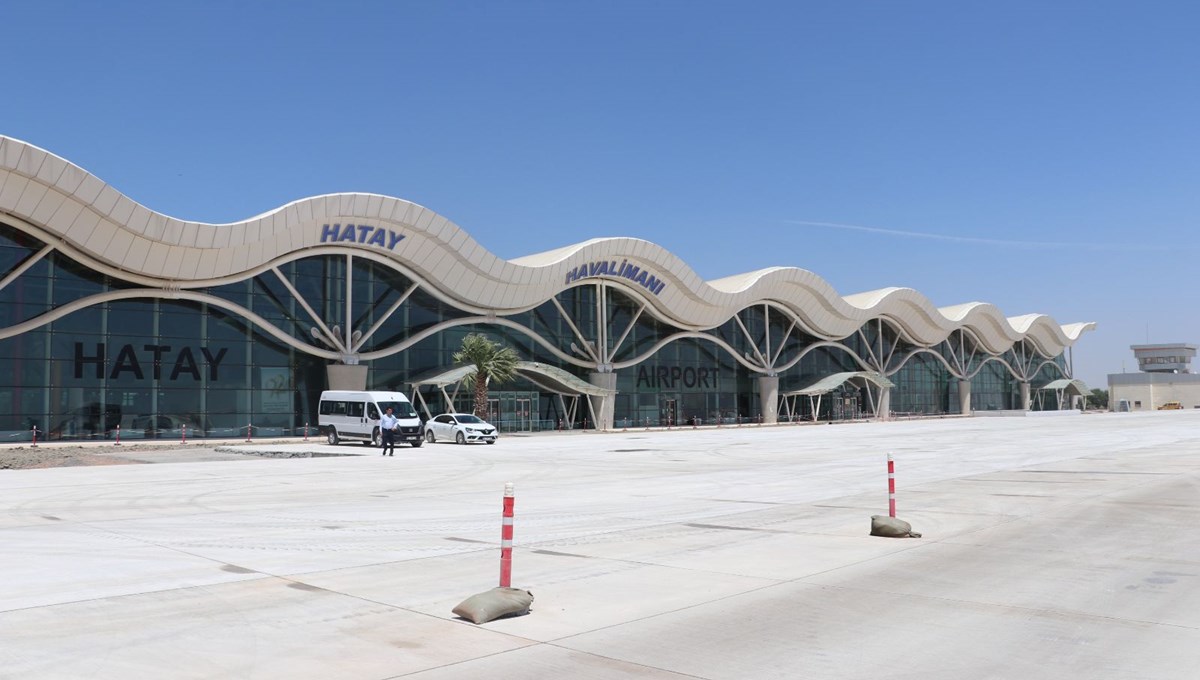 Hatay Havalimanı'nda çalışma