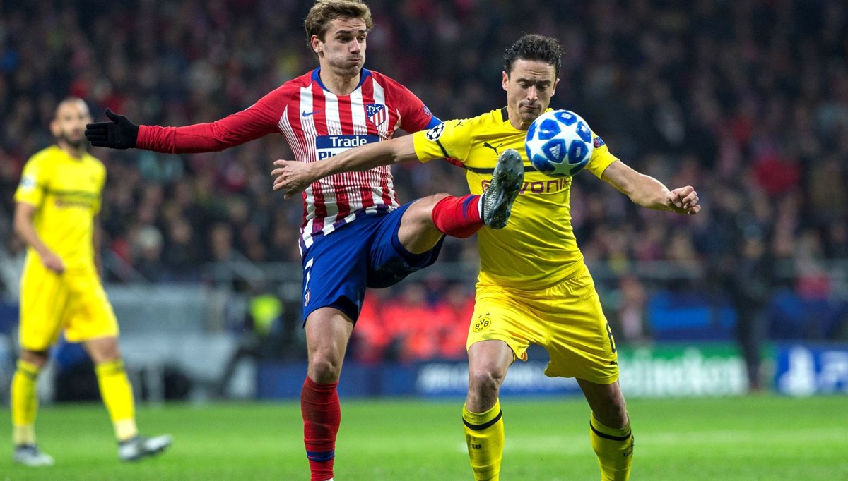 Atletico Madrid'in, Şampiyonlar Ligi'nde rakibi Borussia Dortmund Atletico Madrid'in, Şampiyonlar Ligi'nde rakibi Borussia Dortmund