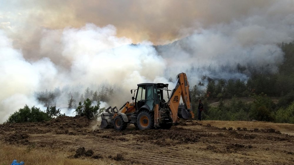 Karabük'te orman yangını: Bir köy boşaltıldı - 4