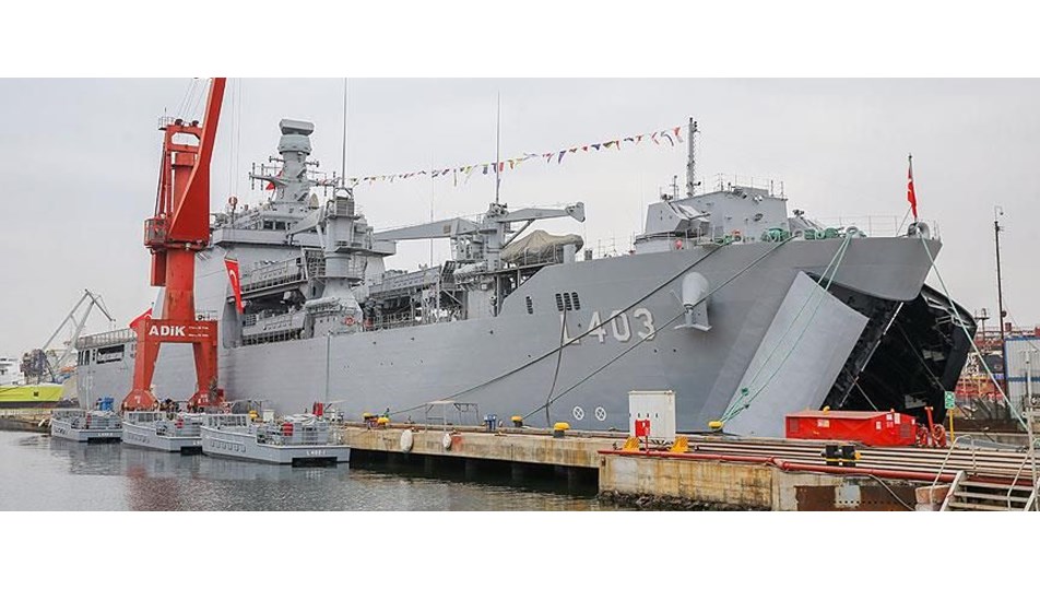 TCG Sancaktar Deniz Kuvvetleri Komutanlığı'na teslim edildi