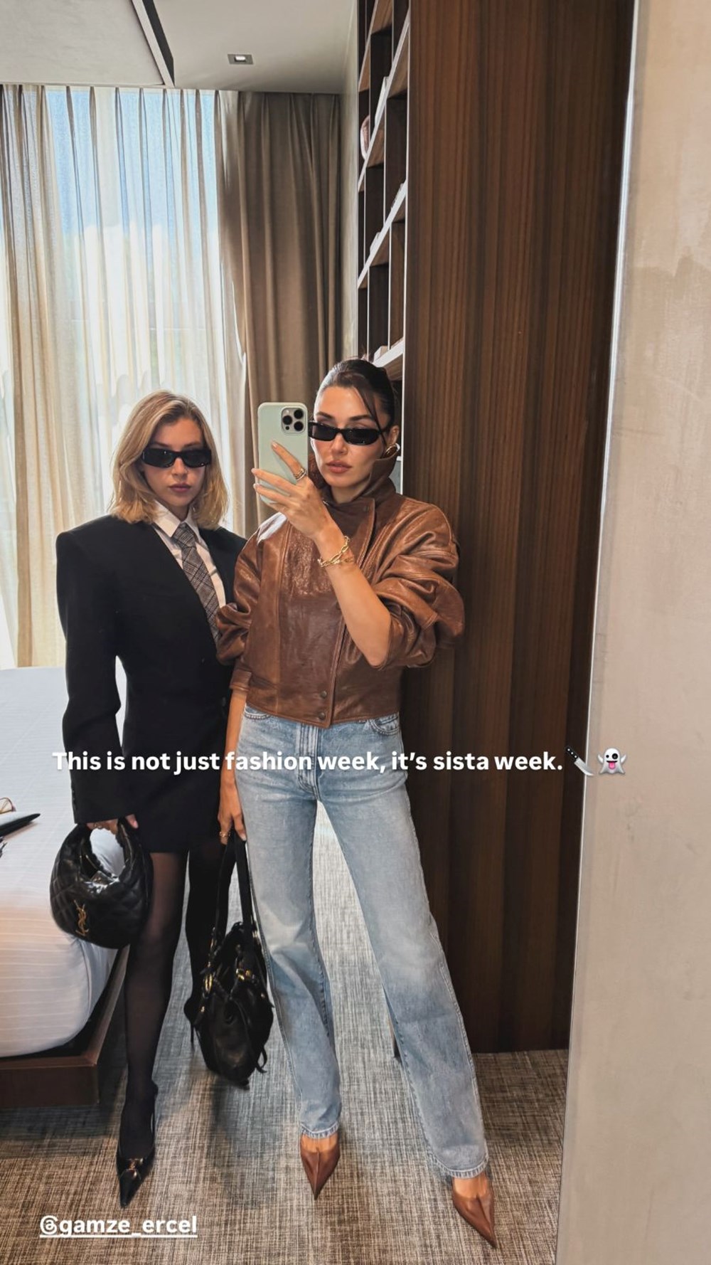 Hande Erçel ile ablası Gamze Erçel Milano'da: Kız kardeşler haftası - 5