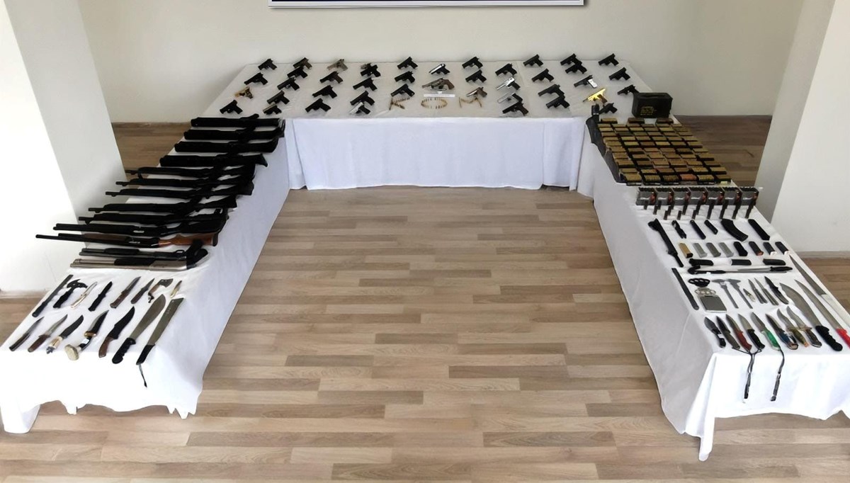 Silah kaçakçılarına operasyon