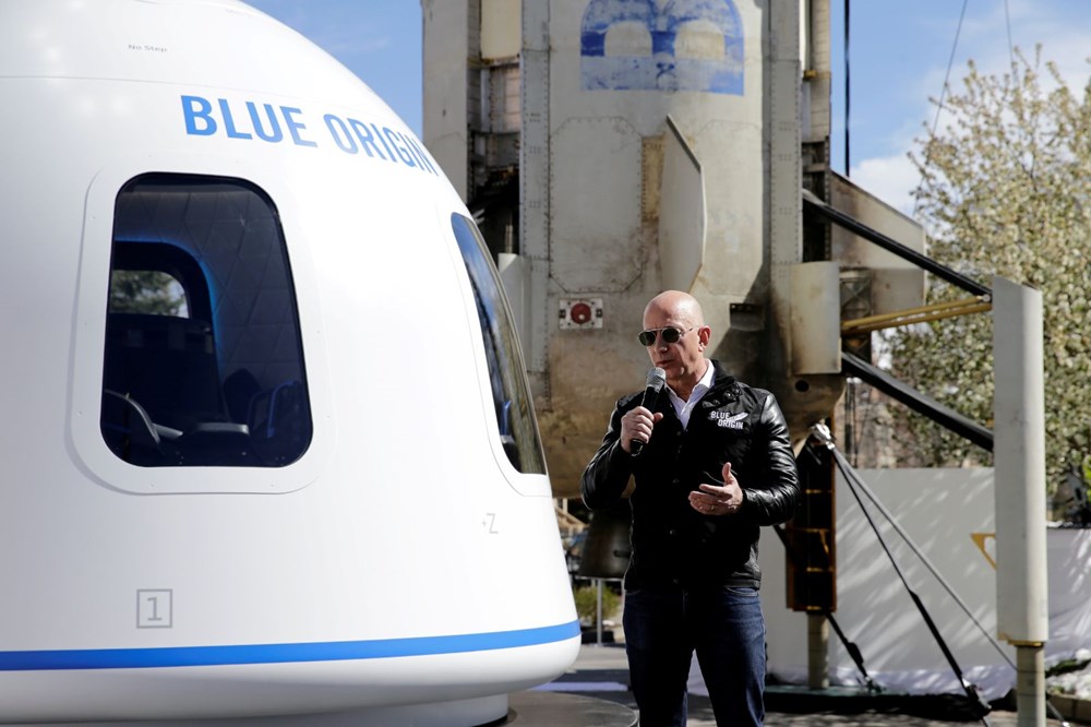 Dünyanın en zengin insanı Jeff Bezos'un uzay yolculuğu gerçekleşti - 7