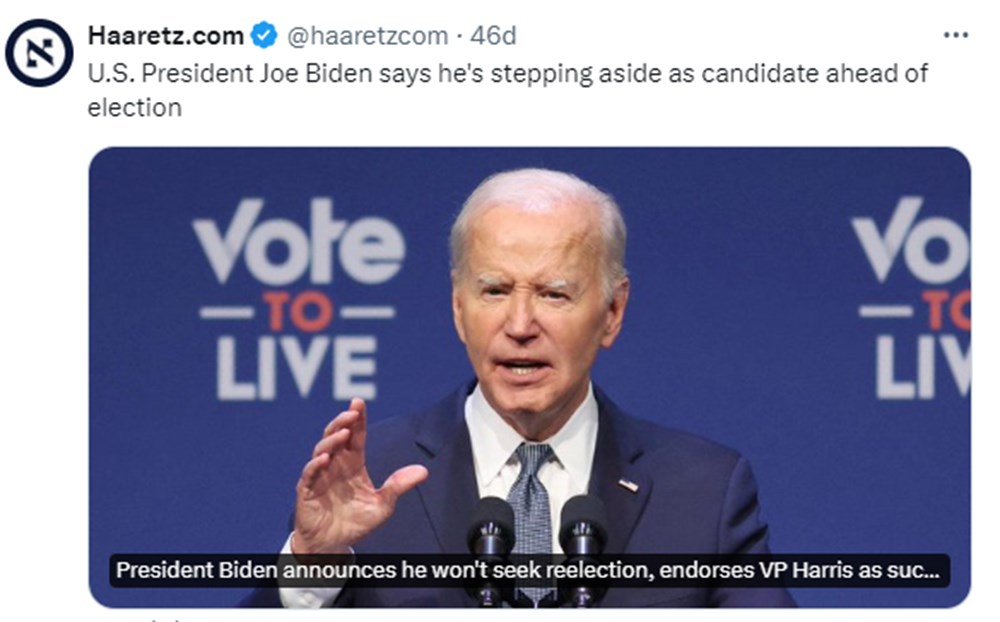 Dünya basını Biden'ın yarıştan çekilmesini nasıl yazdı? - 4