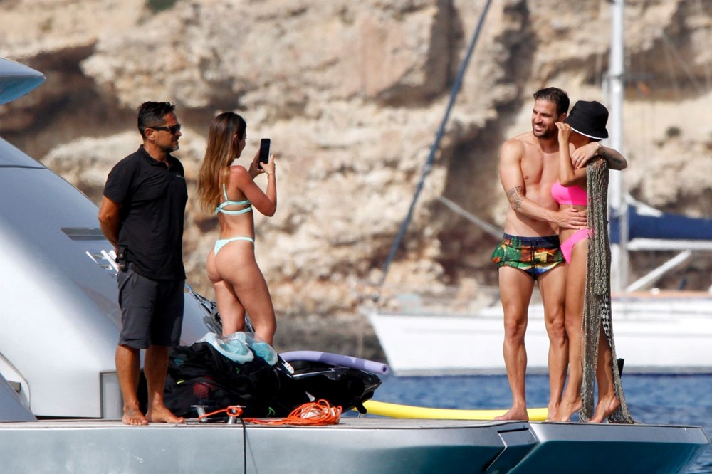 Lionel Messi ve Antonella Roccuzzo ile Cesc Fabregas ve Daniella Semaan tatilde - 2