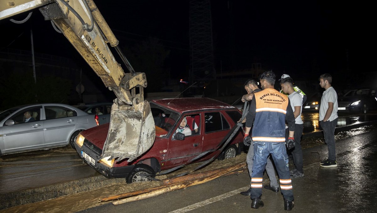 Ankara'da sağanak yağış sonrası sel Ankara'da sağanak yağış sonrası sel