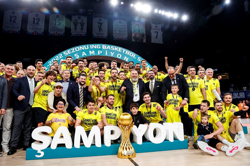 Fenerbahçe Beko, Basketbol Süper Ligi'nde 4 yıl sonra şampiyon - 6
