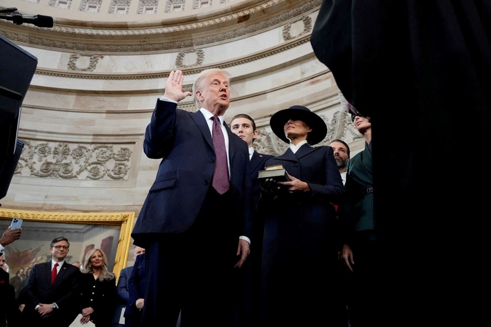 Trump göreve başladı: İlk başkanlık kararnamelerini imzaladı - 14