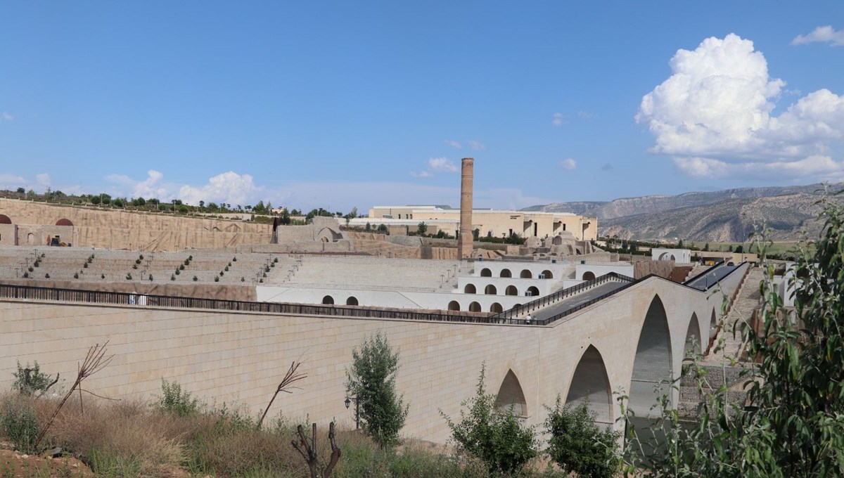 Hasankeyf'te Arkeopark ve Şahap Vadisi'ndeki çalışmaların yüzde 98'i tamamlandı