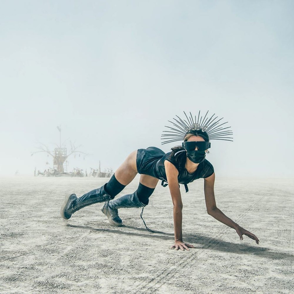 2019 Burning Man'den renkli kareler - 1