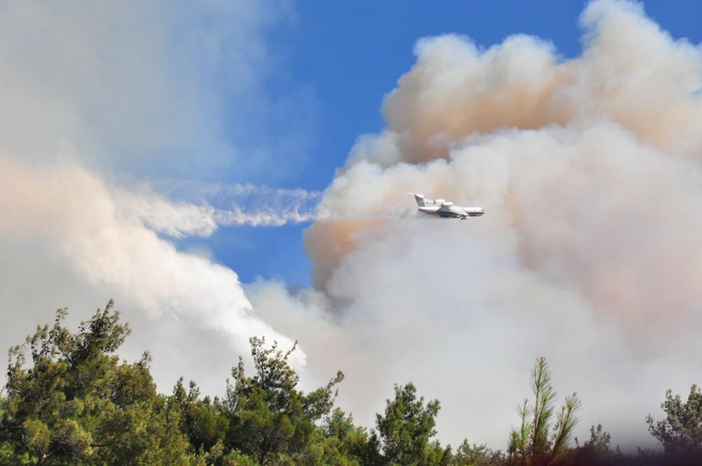 Manisa, Kahramanmaraş ve Antalya'da orman yangınları - 2