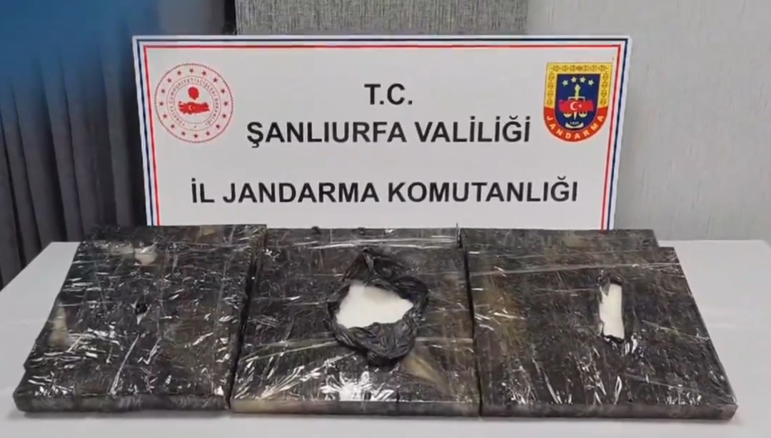 Şanlıurfa'da kilolarca uyuşturucu yakalandı