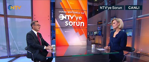 Osman Müftüoğlu ile NTV'ye Sorun 15 Ocak 2019