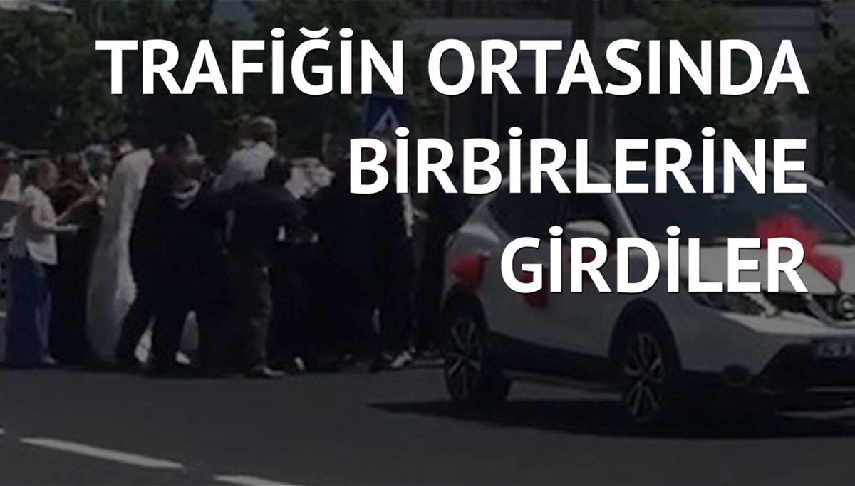 Damat kavga etti, gelin ayırmaya çalıştı