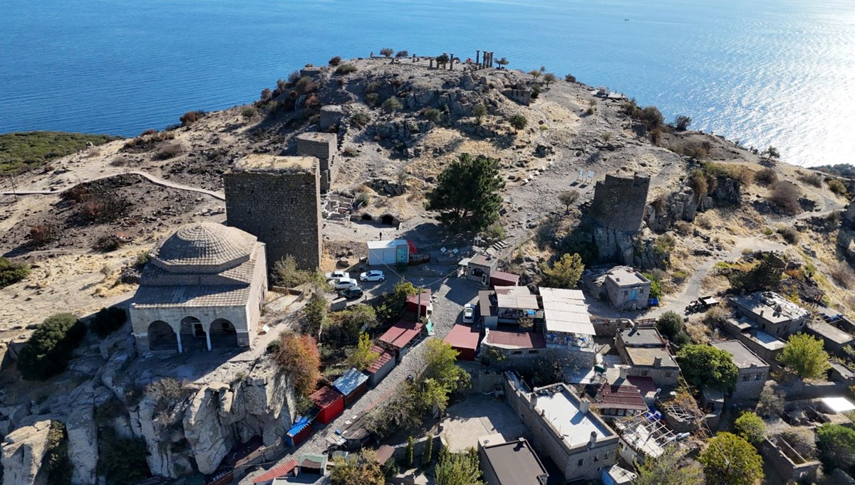 Assos Antik Kenti'nde erken Osmanlı dönemine ait hamam bulundu