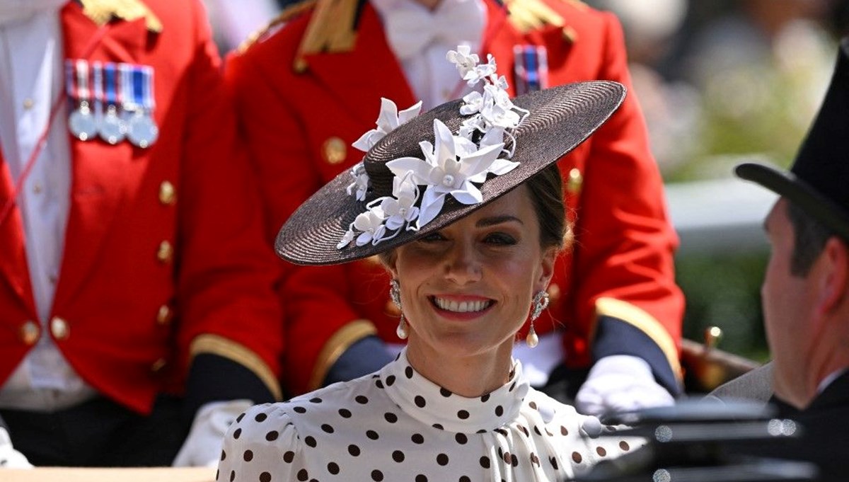 Kate Middleton ve Prens William 2022 Royal Ascot At Yarışları'na katıldı