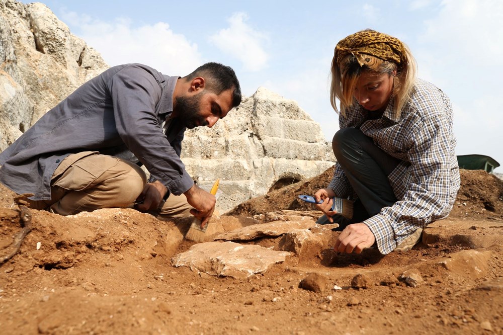 Diyarbakır'da arkeolojik kazıda 54 çocuğa ait mezarlık bulundu - 6