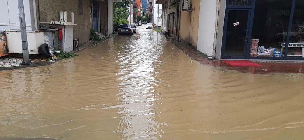 AFAD'dan Bartın uyarısı: Taşkın riski tehlikeli boyutta (Batı Karadeniz'de şiddetli sağanak) - 1