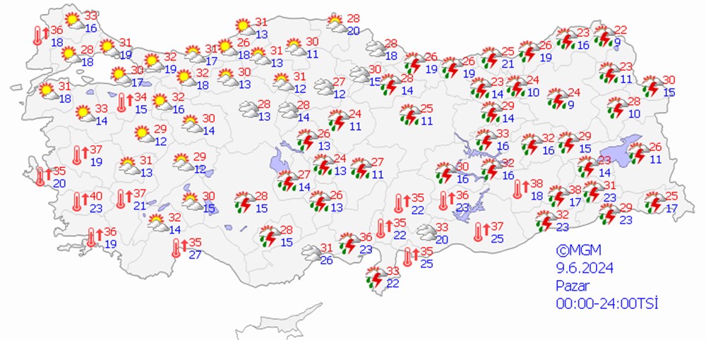 Yeni hafta daha sıcak olacak: 35-40 dereceleri göreceğiz! - 11