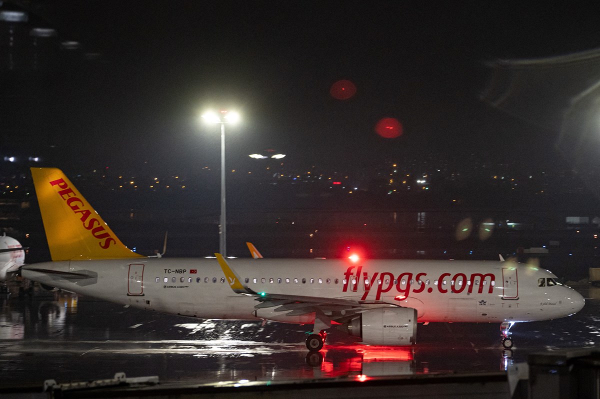 Pegasus Havayolları uçağı - Arşiv