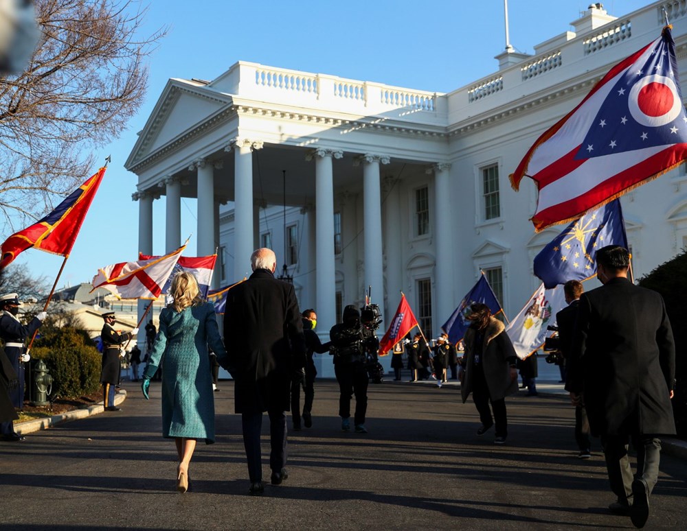 Joe Biden'ın yemin töreninden kareler (ABD'nin 46. Başkan Joe Biden göreve başladı) - 31