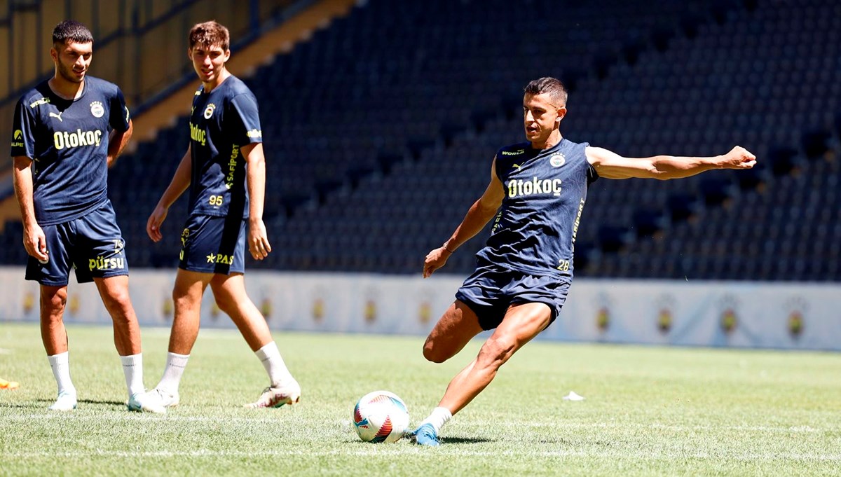 Fenerbahçe, Lille maçı hazırlıkları sürdürdü