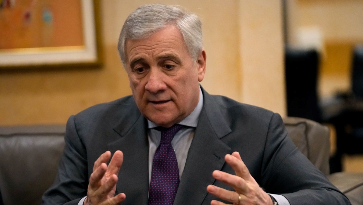 İtalya Başbakan Yardımcısı ve Dışişleri Bakanı Tajani: İtalya Başbakan Yardımcısı ve Dışişleri Bakanı Tajani:
